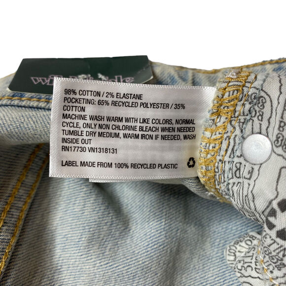 WILD FABLE *NEW* Highest Rise Shorts in Acid Wash Size 8 / 29 Womens Denim - Picture 4 of 7